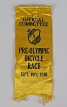 Official Committee Pre-Olympic Bicycle Race