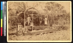 Mission sawyers at Abetifi, Ghana, ca.1885-1895