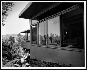 Exterior view of the Daugherty Residence, Los Angeles