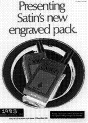 Presenting Satin's new engraved pack