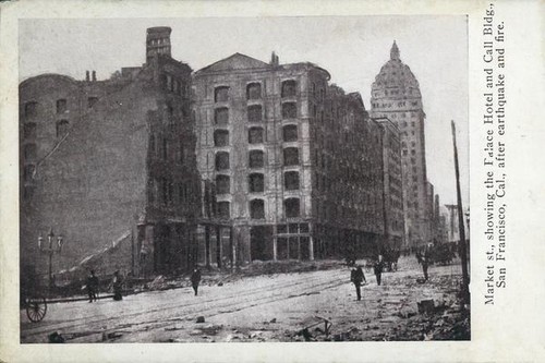Palace Hotel and Call building