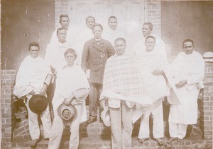 Malagasy men, in Madagascar