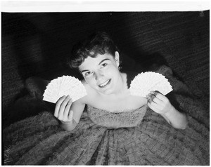 Yolanda Goldsmith (Miss Torrance of 1955), 1955