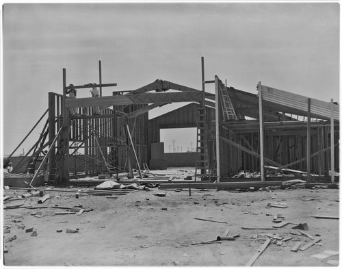Fire Station No. 22 under construction