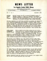 News Letter: Los Angeles County Public Library September 1951