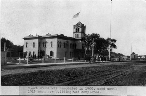 Exterior View of Court House on Santa Clara Street, Ventura