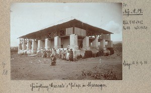 Chief Mareale's palace in Marangu, Marangu, Tanzania, ca.1900-1914