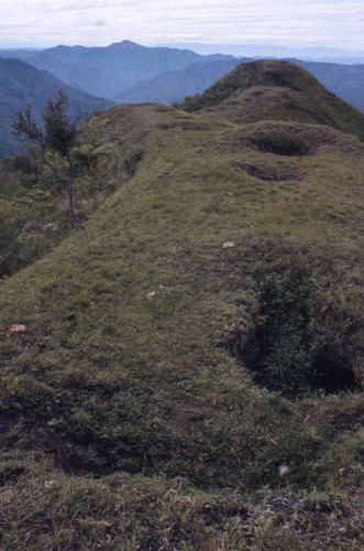 An aerial view, Tierradentro, Colombia, 1975