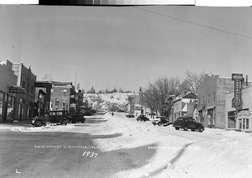 Main Street Susanville, Calif. 1937