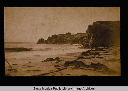 Castle Rock and coastline, Santa Monica, Calif