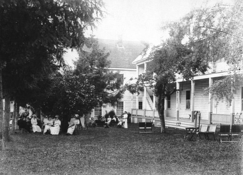 Group of People at Plumas House