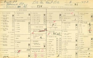 WPA household census for 938 S TOWNSEND
