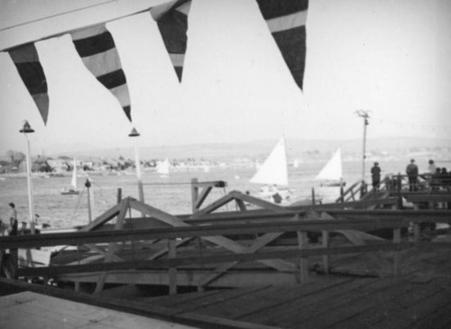 Pennants and sails at Balboa
