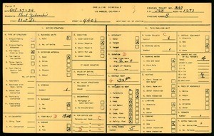 WPA household census for 940 1/2 W 81ST ST, Los Angeles County