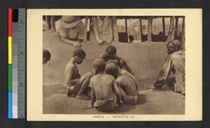 Children playing outdoors, Zambia, Africa, ca.1920-1940