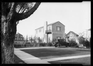 608 Crescent Drive, Beverly Hills, CA, 1925; Home - 608 Crescent Drive, Beverly Hills, CA, 1925