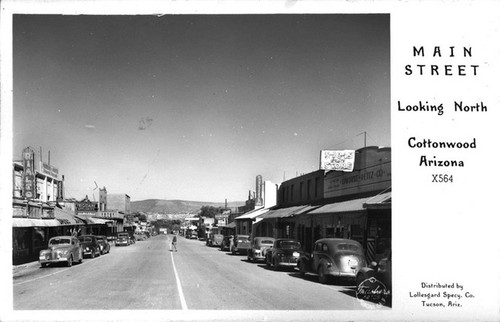 Main Street looking North Cottonwood Arizona