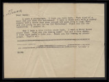 Letter from Donna Nakamura to George Hideo Nakamura