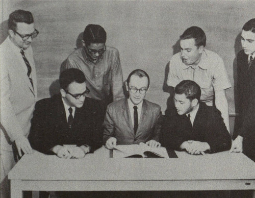 First Forensics team, San Fernando Valley State College (now CSUN), 1958