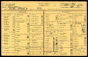 WPA household census for 959 W 80TH ST, Los Angeles County