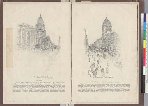 "San Francisco A Month Ago"- drawings by Vernon Howe Bailey, descriptions by Will Irwin