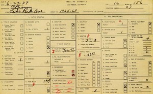 WPA household census for 1964 ECHO PARK AVE, Los Angeles