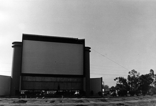 Demolition of the Gage Drive-In Theater