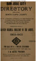 1902 San Jose City Directory - Business Classified Section