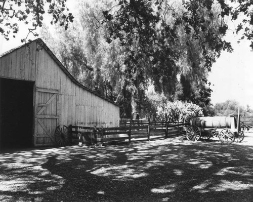 Barn at the Leonis Adobe