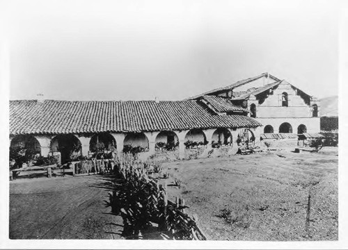 Photograph of Front View San Antonio de Padua Mission