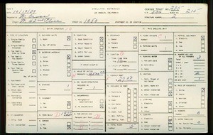 WPA household census for 1050 W 42ND PL, Los Angeles County