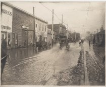 West Santa Clara Street after flood, 1911