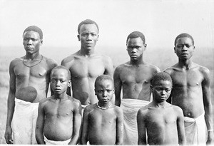 African boys, Tanzania, ca.1893-1920