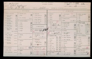 WPA household census for 1158 W 18TH STREET, Los Angeles County