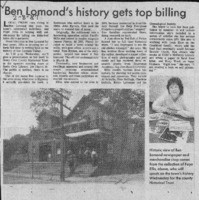 Ben Lomond's history gets top billing