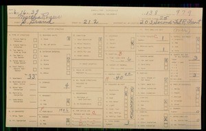 WPA household census for 212 S GRAND AVENUE, Los Angeles