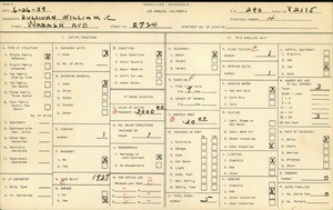 WPA household census for 2720 WABASH AVE, Los Angeles