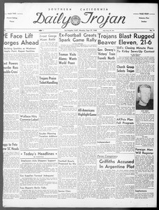 Daily Trojan, Vol. 40, No. 11, September 27, 1948