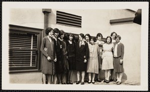 A snapshot of female employees of Union Oil Company, 1928