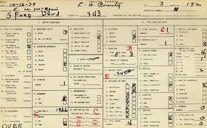 WPA household census for 343 S FORD
