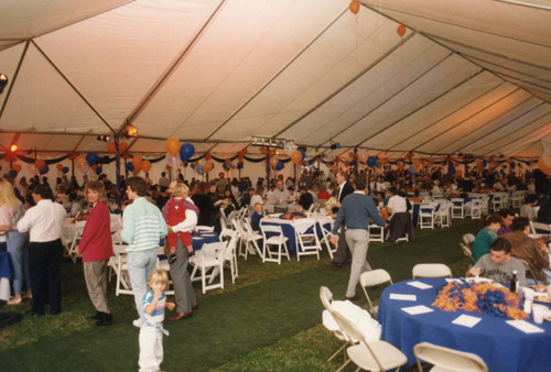 Overview of the tables under the tent