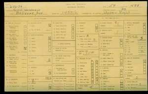 WPA household census for 1435 BELLEVUE, Los Angeles