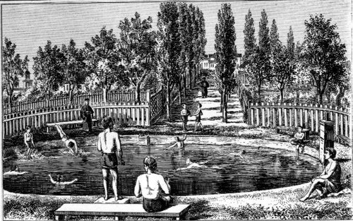 The Swimming Pond, Plate 19