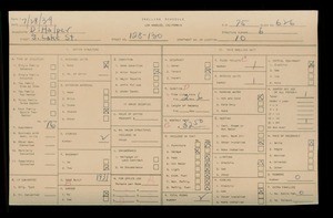 WPA household census for 128 S LAKE ST, Los Angeles
