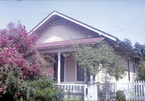 Frank Young home on 1400 N. Broadway in August 1962