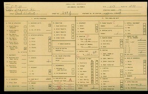 WPA household census for 240 E 23RD, Los Angeles