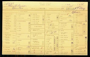 WPA household census for 1016 OVERTON, Los Angeles