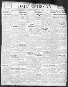 Daily Trojan, Vol. 24, No. 3, September 13, 1932