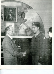 Photograph of Acevedo Shaking Hands With A Governor At A Celebration of Revolution