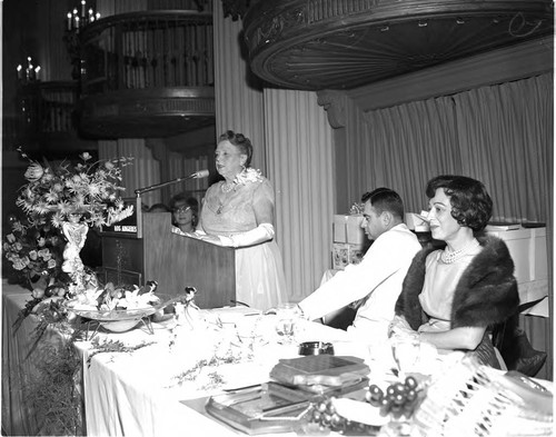 Testimonial Dinner, Los Angeles, 1961